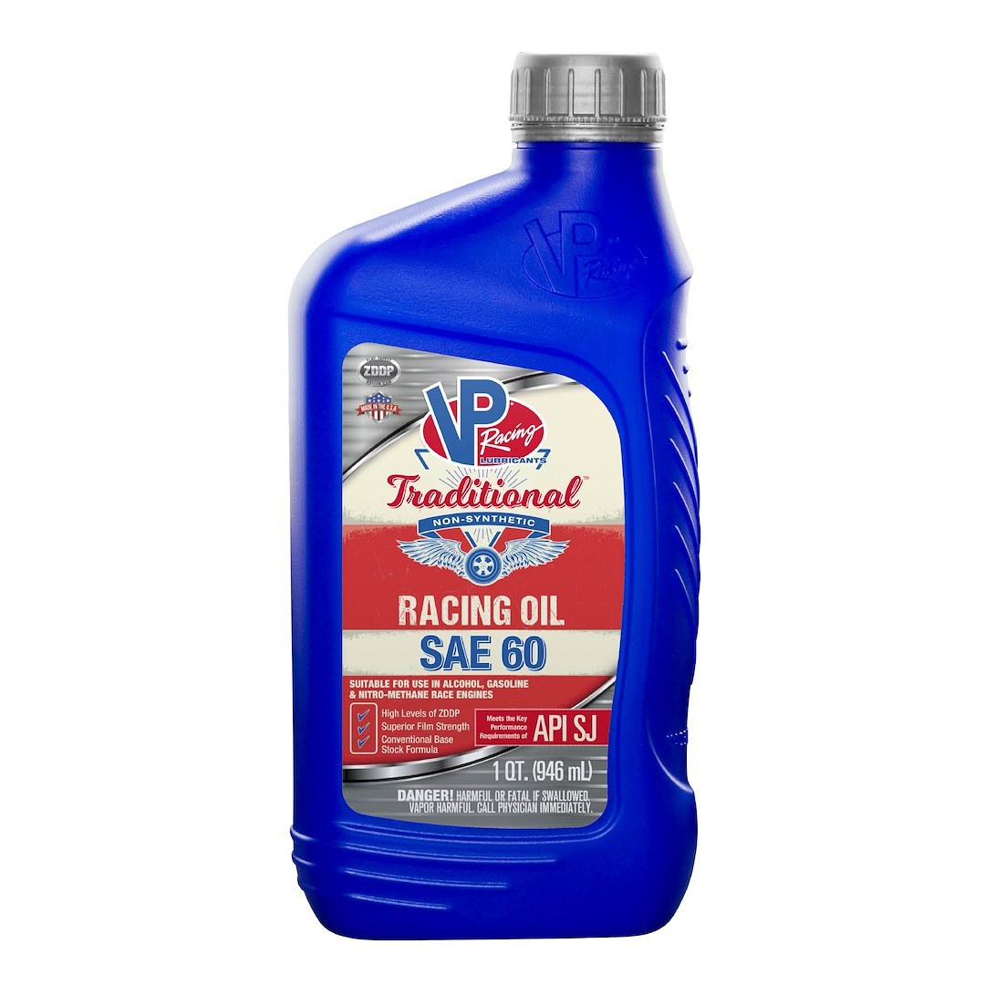 Vp Fuel Oil, Traditional ™, SAE 60, Non-Synthetic, 1 Quart Bottle, Single – 2687