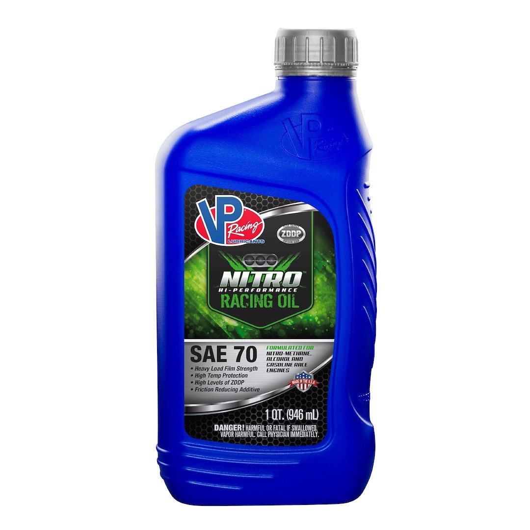 Vp Fuel Oil, Nitro, SAE 70, 1 Quart Bottle, Single – 2689