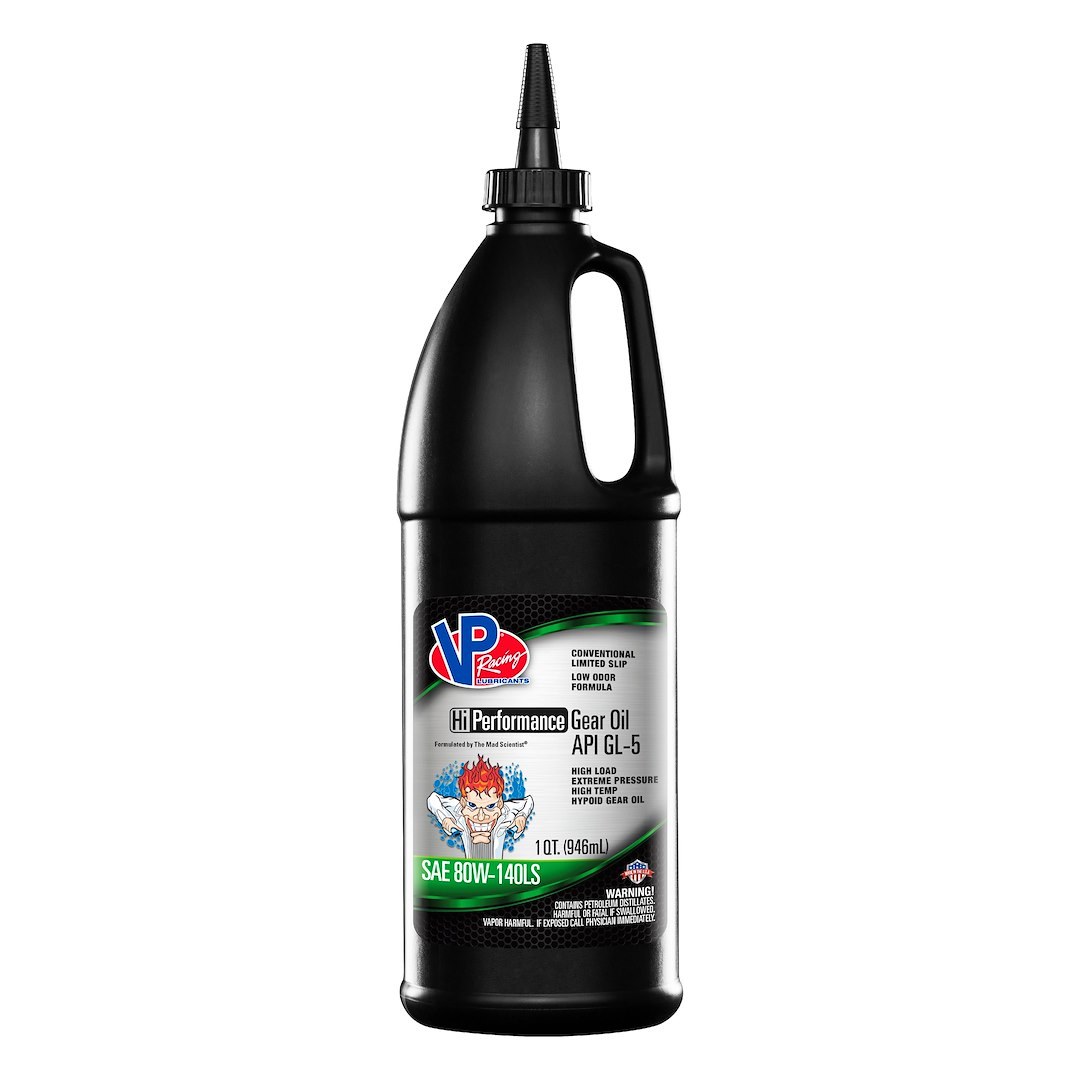 Vp Fuel Gear Oil, Hi-Performance, Single, 1 Quart Bottle, SAE 80W-140 – 2705