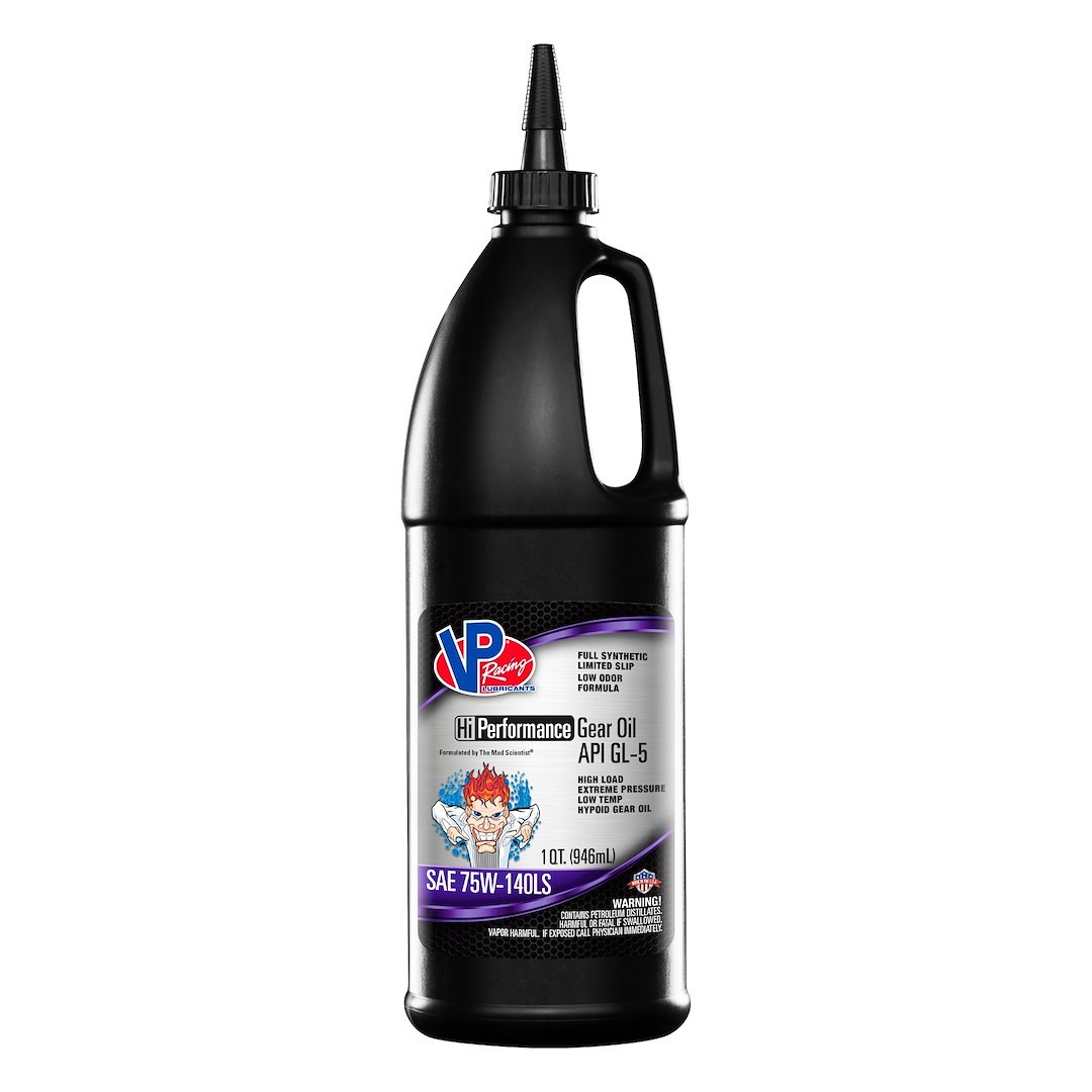 Vp Fuel Gear Oil, Hi-Performance, Single, 1 Quart Bottle, SAE 75W-140 – 2707