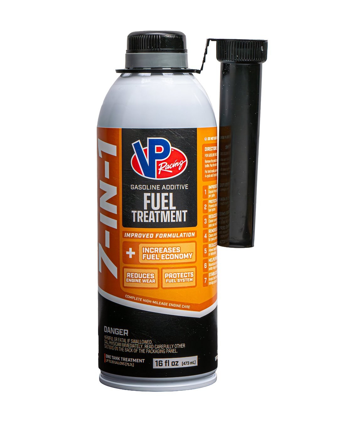 Vp Fuel Fuel Additive, For Gas, 7-IN-1 Fuel Treatment, Single, 16 Ounce Bottle – 2848