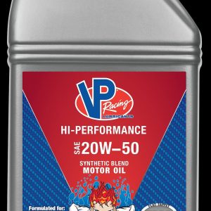 Vp Fuel Oil, Hi-Performance, SAE 20W-50, Synthetic Blend, 1 Quart Bottle, Single – 2975