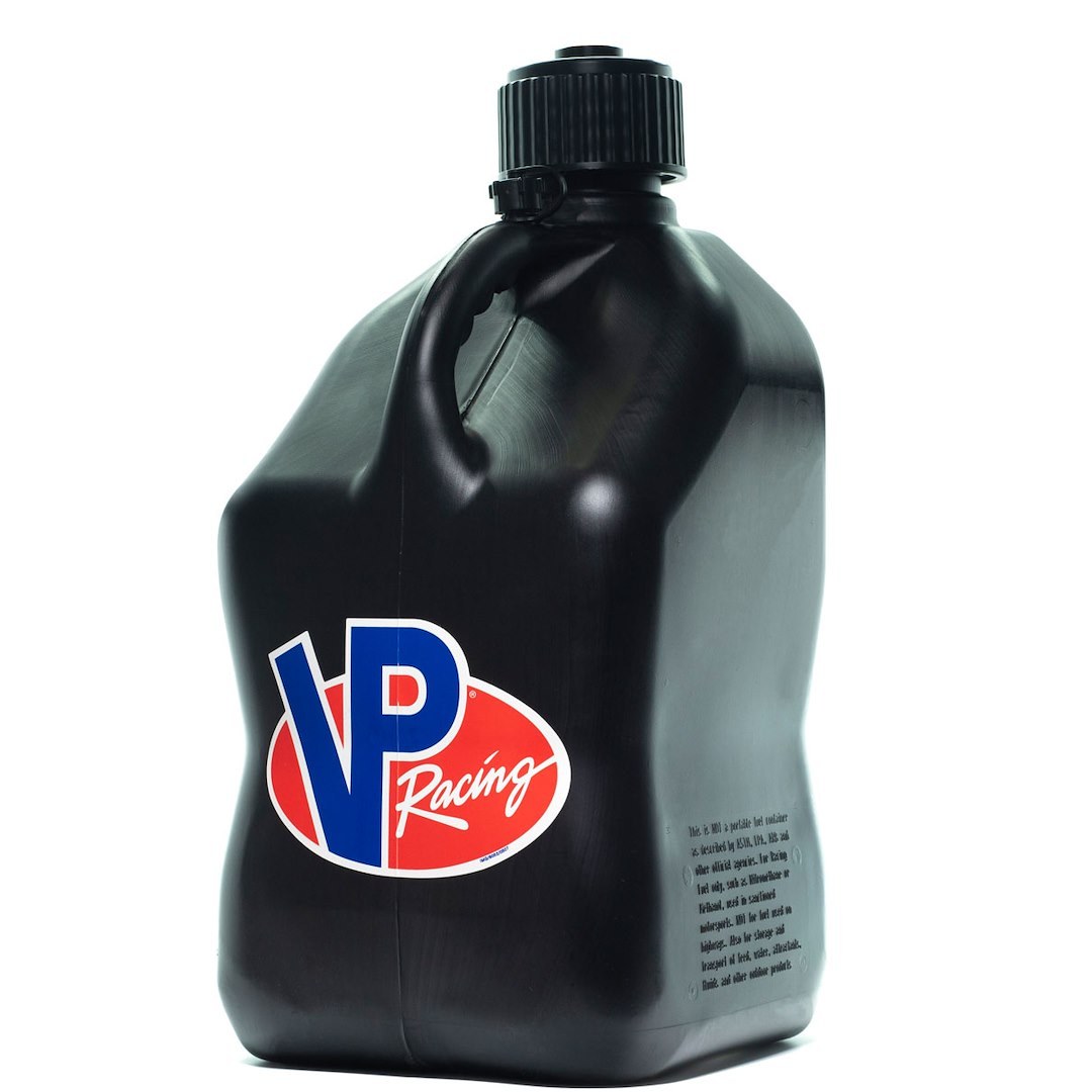 Vp Fuel Liquid Storage Container, Motorsport ®, Black, 5.5 Gallon, Free Standing, Polyethylene, Square Shape, With Cap, Single – 3582-CA