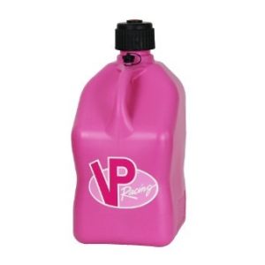 Vp Fuel Liquid Storage Container, Motorsport ®, Pink, 5.5 Gallon Capacity, Free Standing, Polyethylene, Square Shape, With Cap, Single – 3812