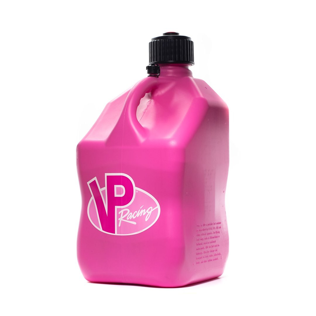 Vp Fuel Liquid Storage Container, Motorsport ®, Pink, 5.5 Gallon, Free Standing, Polyethylene, Square Shape, With Cap, Single – 3812-CA