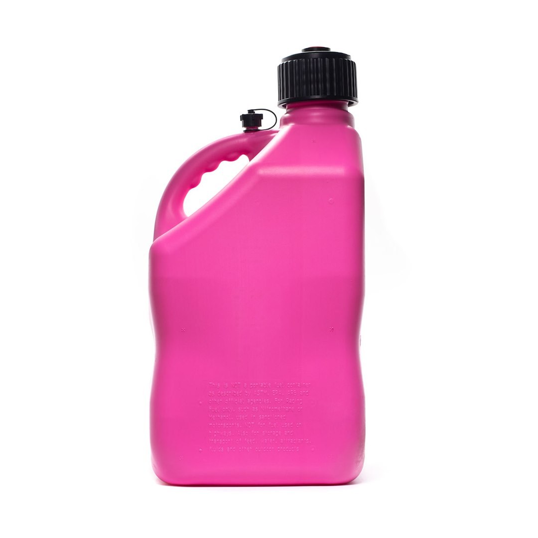 Vp Fuel Liquid Storage Container, Motorsport ®, Pink, 5.5 Gallon, Free Standing, Polyethylene, Square Shape, With Cap, Single – 3812-CA
