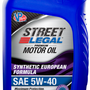 Vp Fuel Oil, Street Legal, SAE 5W-40, Synthetic, 1 Quart Bottle, Single – VP3254003