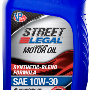 Vp Fuel Oil, Street Legal, SAE 10W-30, Synthetic Blend, 1 Quart Bottle, Single – VP3710343
