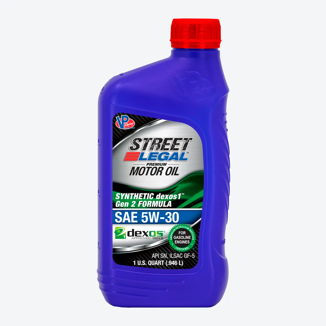 Vp Fuel Oil, Street Legal, SAE 5W-30, Synthetic, 1 Quart Bottle, Single – VP3953543
