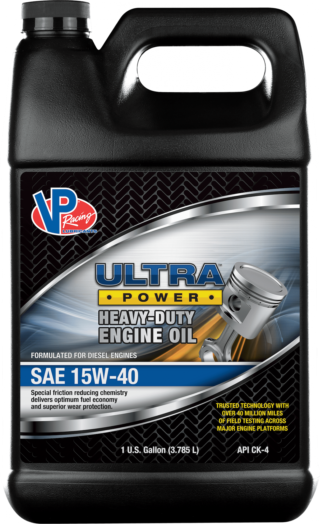 Vp Fuel Oil, Ultra Power™, SAE 15W-40, Synthetic Blend, 1 Quart Bottle, Single – VP5915404