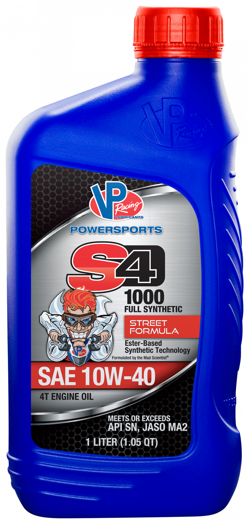 Vp Fuel Oil, Powersports, SAE 10W-40, Full Synthetic, 1.05 Quart Bottle, Single – VP7160403
