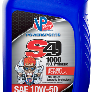 Vp Fuel Oil, Powersports, SAE 10W-50, Synthetic, 1.05 Quart Bottle, Single – VP7160503