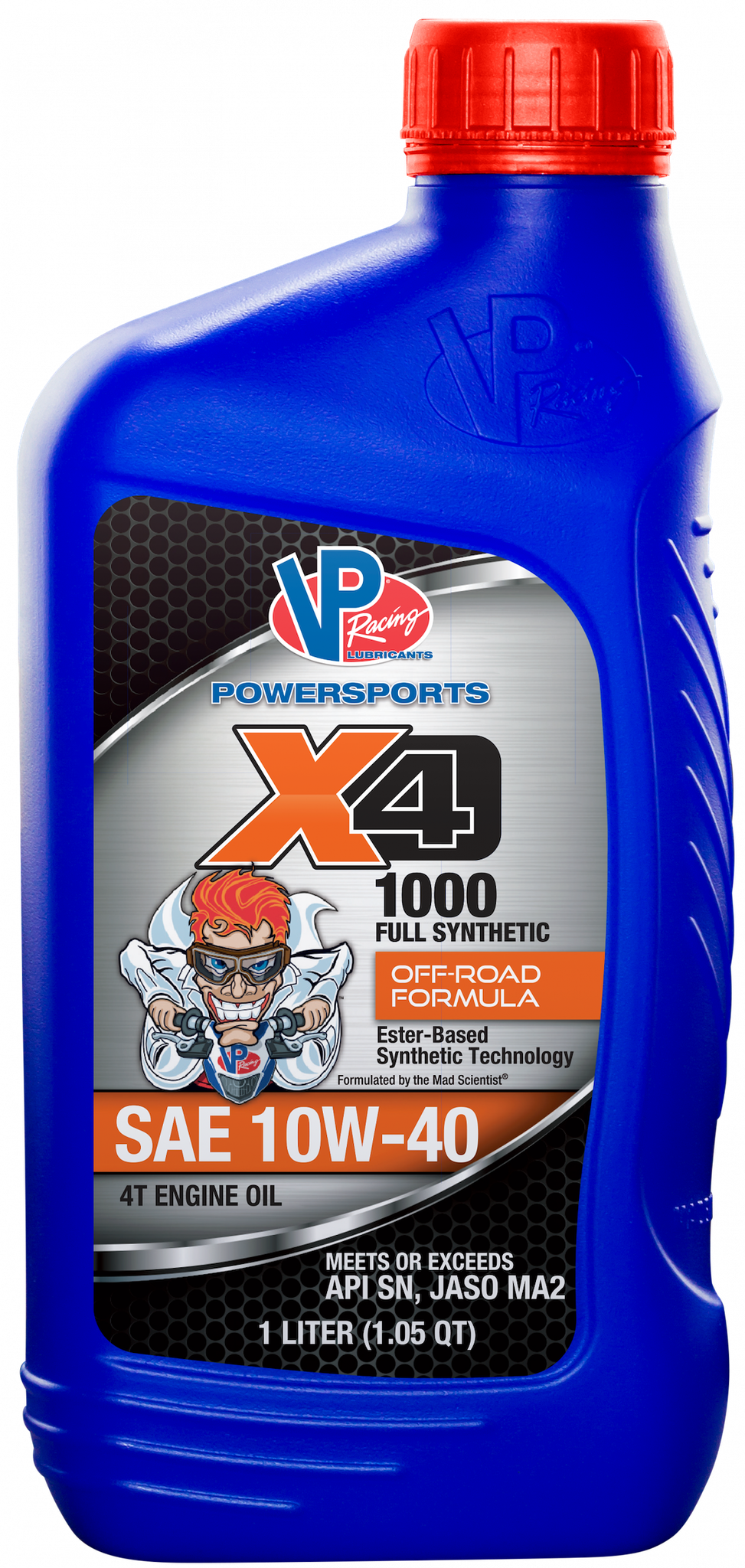 Vp Fuel Oil, Powersports, SAE 10W-40, Full Synthetic, 1.05 Quart Bottle, Single – VP7190403