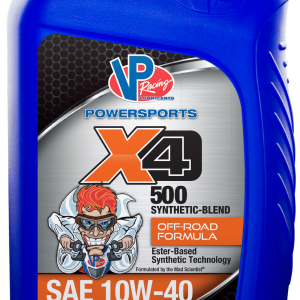 Vp Fuel Oil, Powersports, SAE 10W-40, Synthetic Blend, 1.05 Quart Bottle, Single – VP7194003