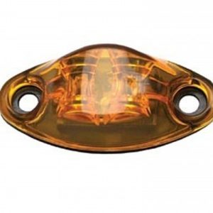 Valterra Clearance Light, Diamond Group, LED, Oval, 2-5/8 Inch Length X 1-1/4 Inch Width X 3/4 Inch Depth, Amber Lens, 2 Diodes – DG52439VP
