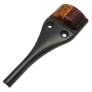 Valterra Clearance Light, Diamond Group, LED, 6-1/4 Inch Length X 2-1/4 Inch Width X 3/4 Inch Depth, Amber/ Red Lens, 2 Diodes – DG52444VP