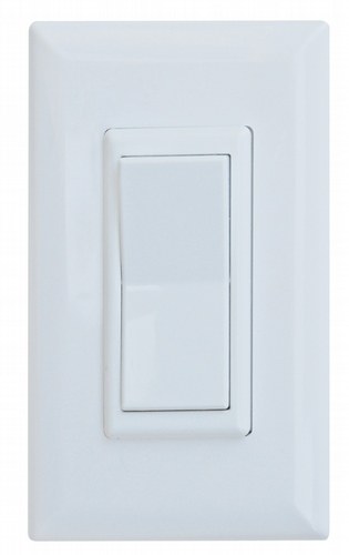 Valterra Interior Light Switch, Decor ®, 125 Volt AC, 15 Amp, Rocker, Dpst (double Pole Single Throw), Non-Lighted, White – DG52595VP