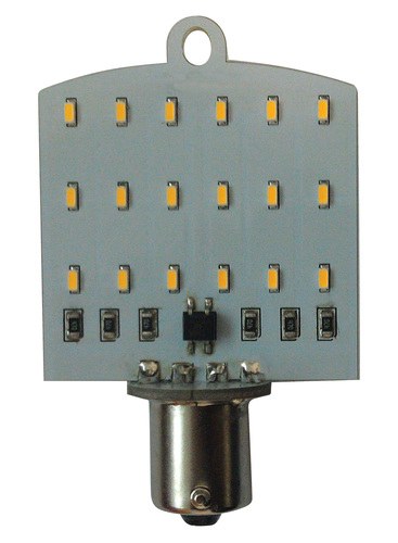 Valterra Interior Light – LED, Diamond Group, Replacement for 1141/ 1156, 18 LED Bulb, Day Light White, 5500 Kelvin, 175 Lumens, Set of 6 – DG655322VP