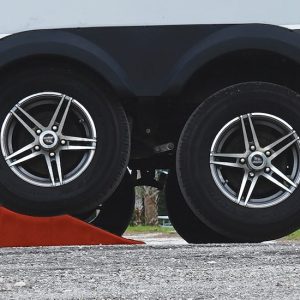 Valterra Leveling Block, Stayput, Used to Change Dual Axle Trailer Tire, 5-1/2 Inch Lift, Ramp Style, 8-1/2 Inch Width – A10-0905