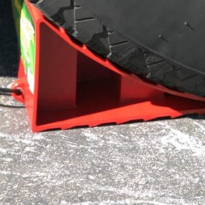 Valterra Wheel Chock, Red, Plastic, Single – A10-0908