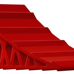 Valterra Wheel Chock, Stayput, Red, Plastic, 5-3/4 Inch Width, Single – A10-0915