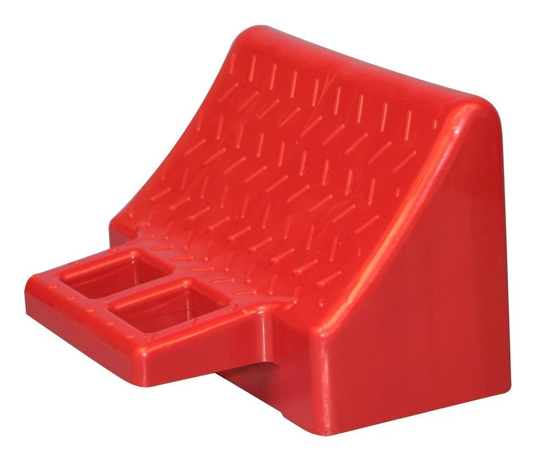 Valterra Wheel Chock, Stackers, Red, Plastic, Single – A10-0922