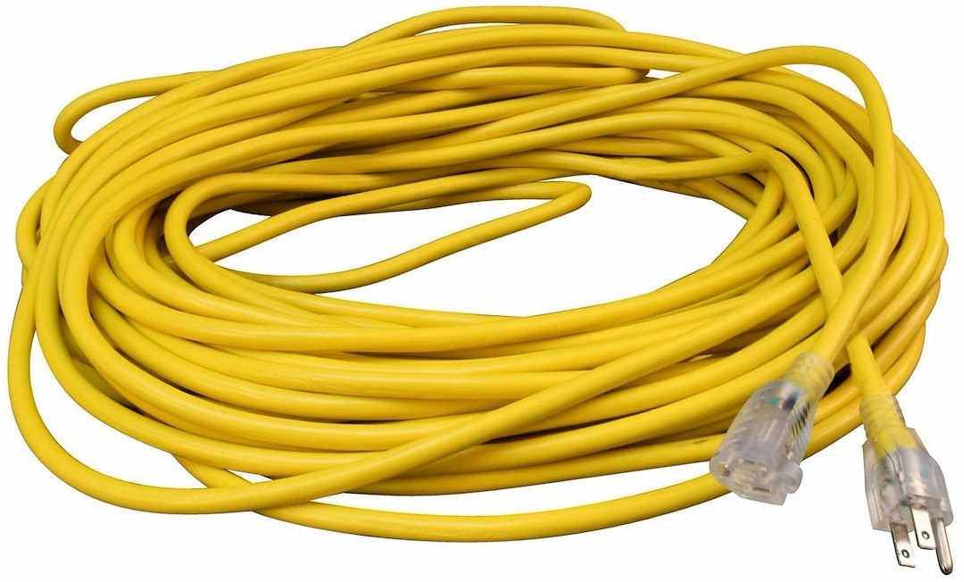 Valterra Extension Cord, Mighty Cord ™, 125 Volt Extension Cord, 3 Prong LED Lighted Ends, Single Outlet, 15 Amp, 14 Gauge, 3 Wire – A10-10014E