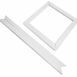 Valterra Air Conditioner Installation Kit, Use to Prevent Leaks, For 14 Inch Openings, White, Boxed – A10-1414