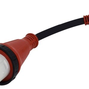 Valterra Power Cord Adapter, Mighty Cord ™, 15 Amp Male to 50 Amp Female, Detachable, Black, 12 Inch Length, Non Locking, Not Waterproof – A10-1550D