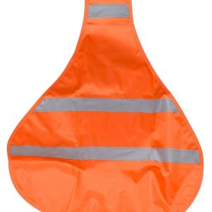 Valterra Pet Clothes, Safety Vest, For Medium to Large Size Dogs, Day-Glow Orange, Mesh with Reflective Strip, Elastic Strap Closure – A10-2008VP