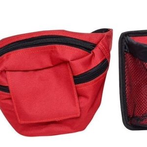 Valterra Waistpack, For Dog Walking or Hiking, 3 Zipper Closure Compartments and 1 Velcro Closure Flap, Waterproof – A10-2015VP