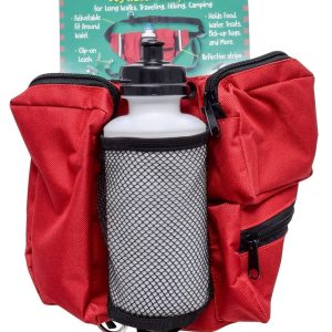 Valterra Waistpack, For Dog Walking, 5 Zipper Closure Compartments, Reflective Strip, Waterproof – A10-2016VP