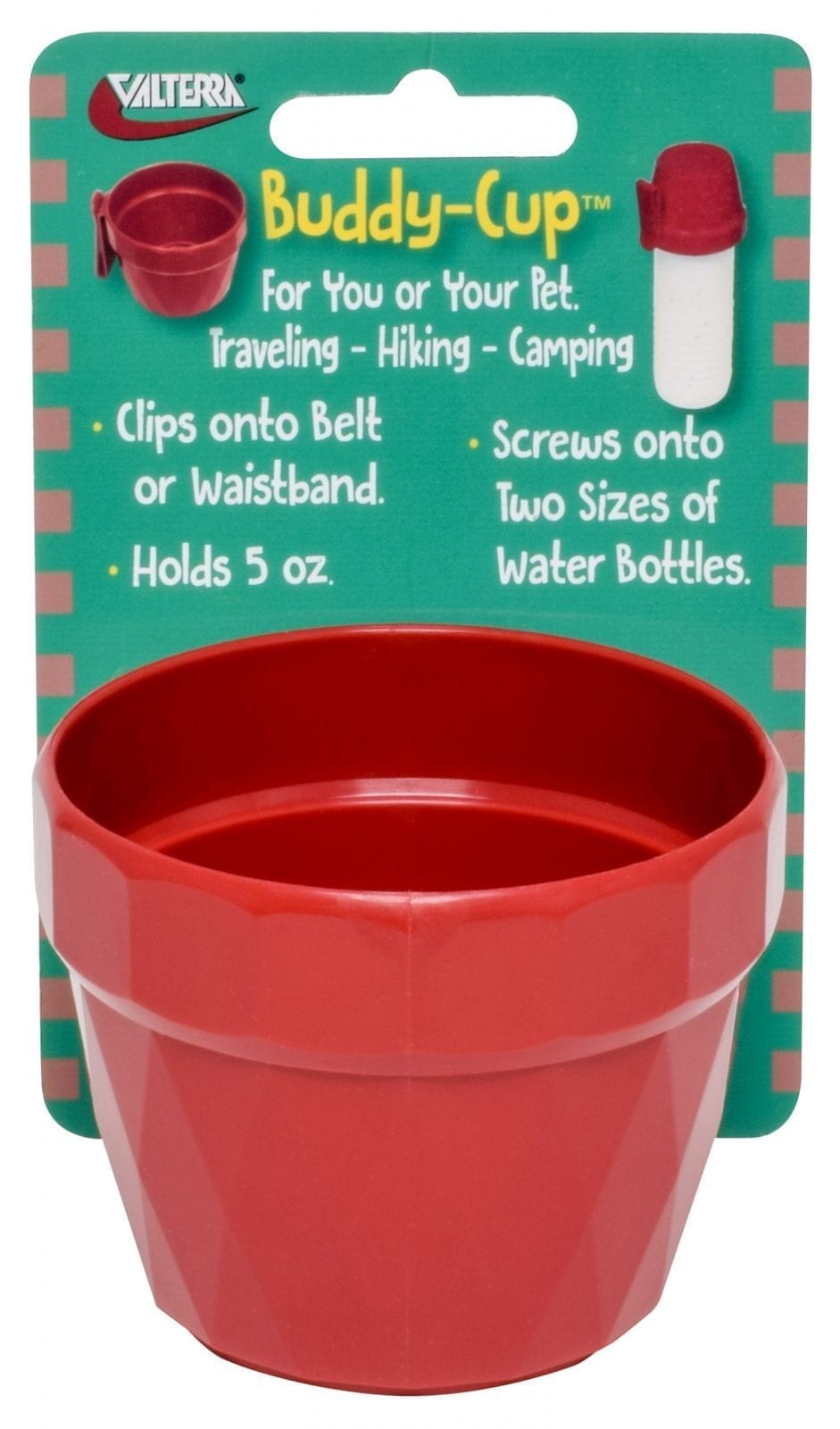 Valterra Pet Dish, Travel Cup for Food or Water, Plastic – A10-2020VP
