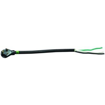 Valterra Power Cord, Mighty Cord ™, Power Supply Cord, 30 Amp, 12 Inch Length, Pigtail Male End, Black – A10-30PMVP