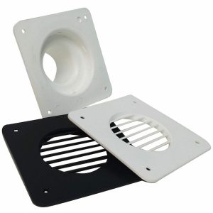Valterra Battery Box Vent, Use to Direct Battery Box Fumes Outside for Safety, Complete Vent Kit – A10-3310VP