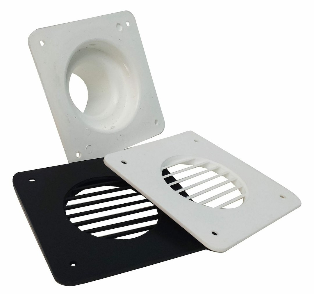 Valterra Battery Box Vent, Use to Direct Battery Box Fumes Outside for Safety, Complete Vent Kit – A10-3310VP