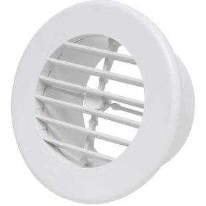 Valterra Heating/ Cooling Register, Without Damper, White, Plastic – A10-3345VP