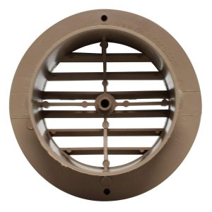 Valterra Heating/ Cooling Register, Without Damper, Beige, Plastic – A10-3346VP