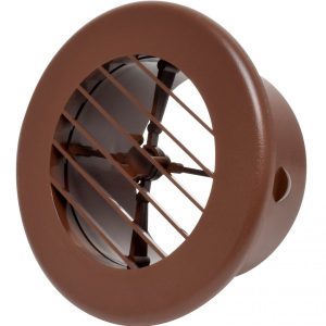 Valterra Heating/ Cooling Register, Without Damper, Walnut, Plastic – A10-3347VP