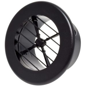 Valterra Heating/ Cooling Register, Without Damper, Black, Plastic – A10-3348VP