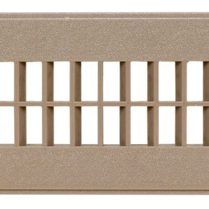 Valterra Heating/ Cooling Register, Floor Mount, 2-1/4 Inch Width X 10 Inch Length, 2-HOLE, Light Beige – A10-3365VP