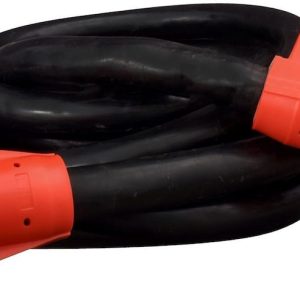 Valterra Extension Cord, Mighty Cord ™, 125/ 250 Volt Extension Cord, 4-Prong, 50 Ampere, 6 to 8 Gauge Four Wire, 15 Foot Length, Black – A10-5015EH