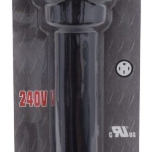 Valterra Power Cord Plug End, Replacement Plug, 50 Amp, Male Pigtail Type, 12 Inch Length, Black – A10-50PMVP