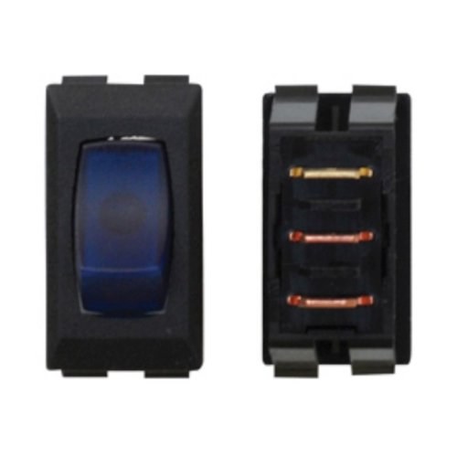 Valterra Interior Light Switch, Diamond Group, 6 Amp at 125 Volt AC/ 3/4 Hp/ Ul/ Csa/ Vde, Rocker, Single Pole Single Throw – DG136VP