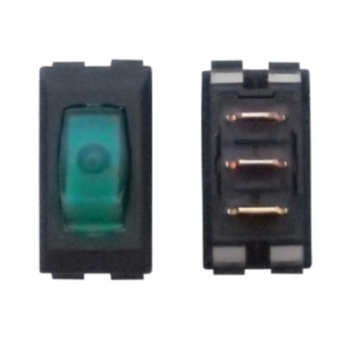 Valterra Interior Light Switch, Diamond Group, 6 Amp at 125 Volt AC/ 3/4 Hp/ Ul/ Csa/ Vde, Rocker, Single Pole Single Throw – DG138VP