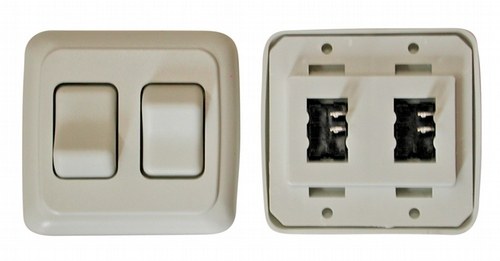 Valterra Multi Purpose Switch, Diamond Group, For Most of the Low Profile On/Off Appliance Application, Single Pole Single Throw – DG3201VP