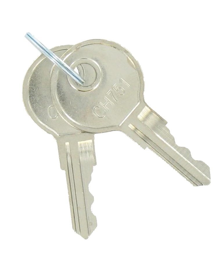 Valterra Key, Replacement Key for Valterra Cam Locks 751, Retail Package – A524VP