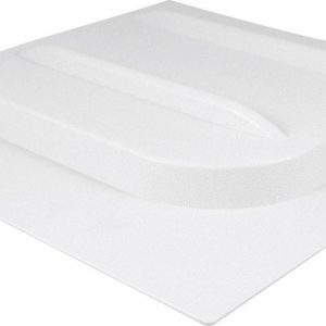 Valterra Screen Door Slide, E-Series, Replacement for Elixir Screen Doors, 12-1/8 Inch Height X 10-3/4 Inch Width, With Stop, White, Plastic – A77014