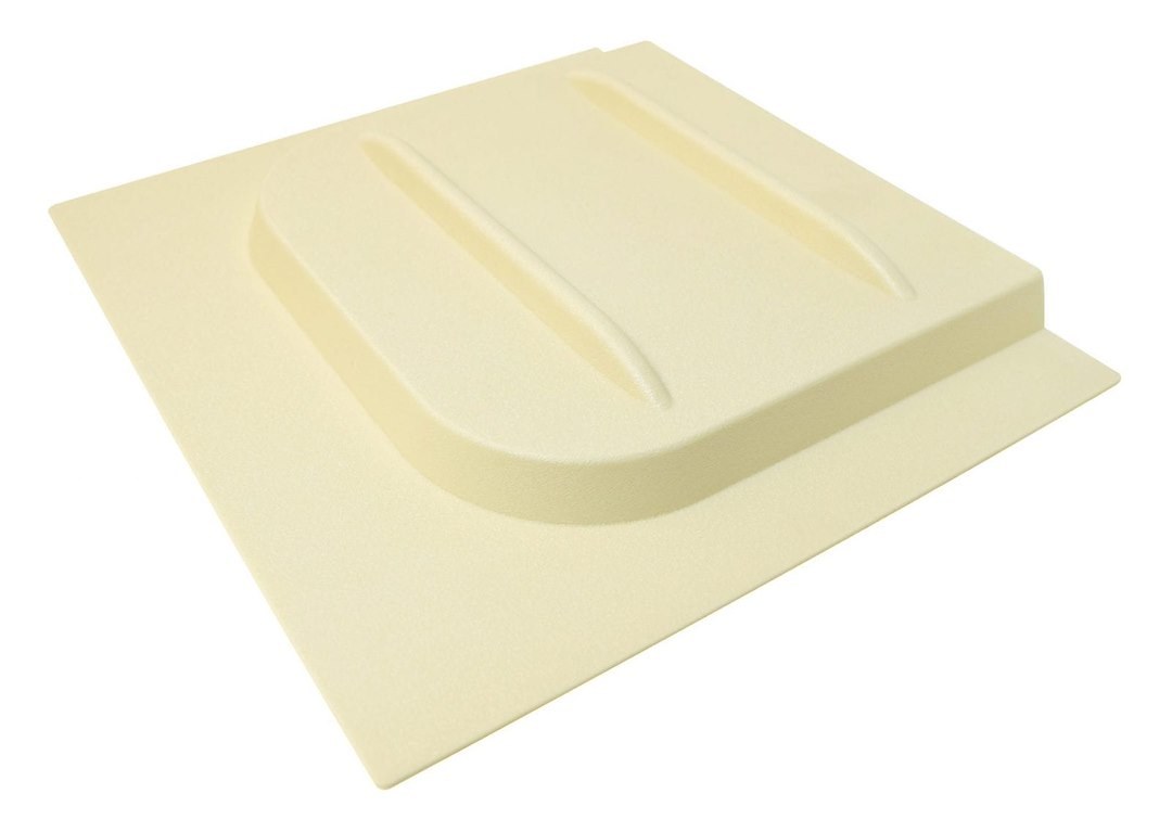 Valterra Screen Door Slide, E-Series, Replacement for Elixir Screen Doors, 12-1/8 Inch Height X 10-3/4 Inch Width, With Stop, Ivory, Plastic – A77015