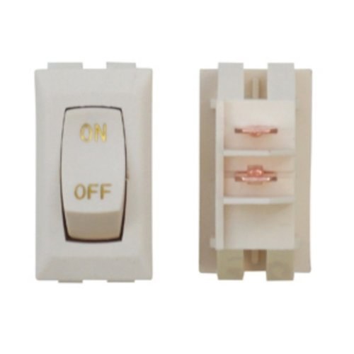 Valterra Interior Light Switch, Diamond Group, 16 Amp at 125 Volt AC/ 3/4 Hp/ Ul/ Csa/ Vde, Rocker, Single Pole Single Throw – DG180UVP